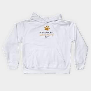 International Animal Rights Day Kids Hoodie